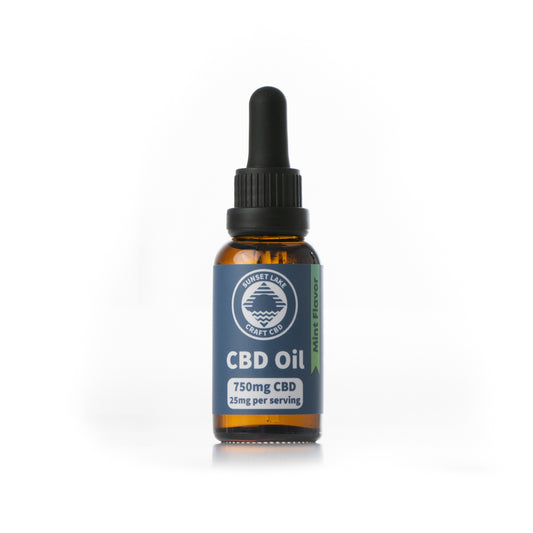 750mg Full Spectrum CBD Oil Tincture (30mL) Gold Standard