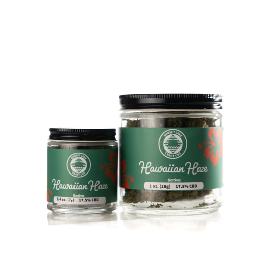 Hawaiian Haze Hemp Flower (17.53% CBD) Gold Standard